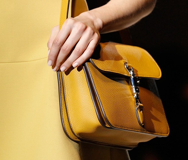Gucci Goes Back to Basics for its Fall 2014 Handbags: Collection Guide — design detail