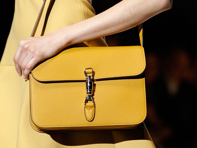 Gucci Goes Back to Basics for its Fall 2014 Handbags: Collection Guide — material and finish reference