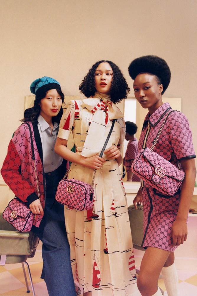 Gucci Introduces a Colorful Take on Classic GG Monogram: Styling Guide — carrying and styling reference