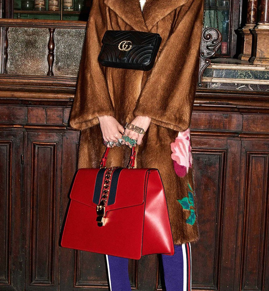 Gucci is Back with Another Big, Embellishment-Heavy Bag Collection for Pre-Fall: Collection Guide — design detail