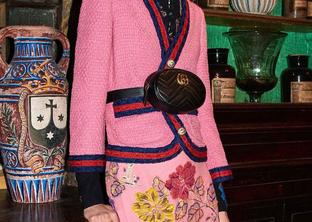 Gucci is Back with Another Big, Embellishment-Heavy Bag Collection for Pre-Fall: Collection Guide — carrying and styling…
