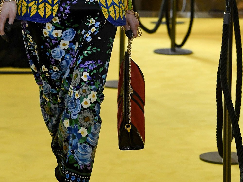 Gucci Logo Weave Shoulder Bag: Styling Guide — material and finish reference