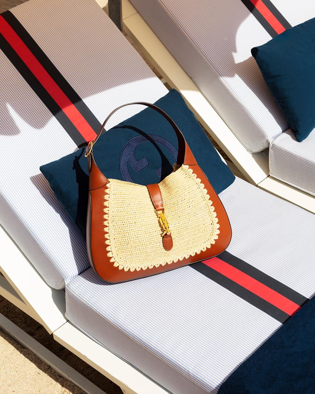 Gucci New Jackie Large Hobo: Design Guide — material and finish reference