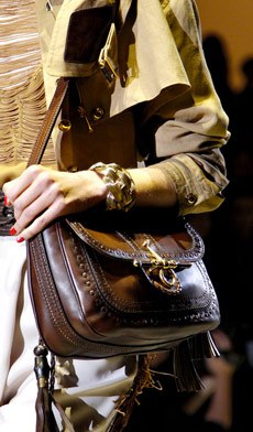 Gucci presents the perfect purple for Spring 2011: Key Design Notes — material and finish reference