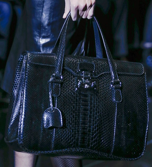 Gucci reimagines its signature bamboo for Fall 2013: Design Guide — shape and proportion reference