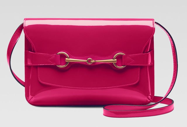 Gucci Spring 2013 bags now available via Neiman Marcus: Runway Analysis — hardware and construction detail