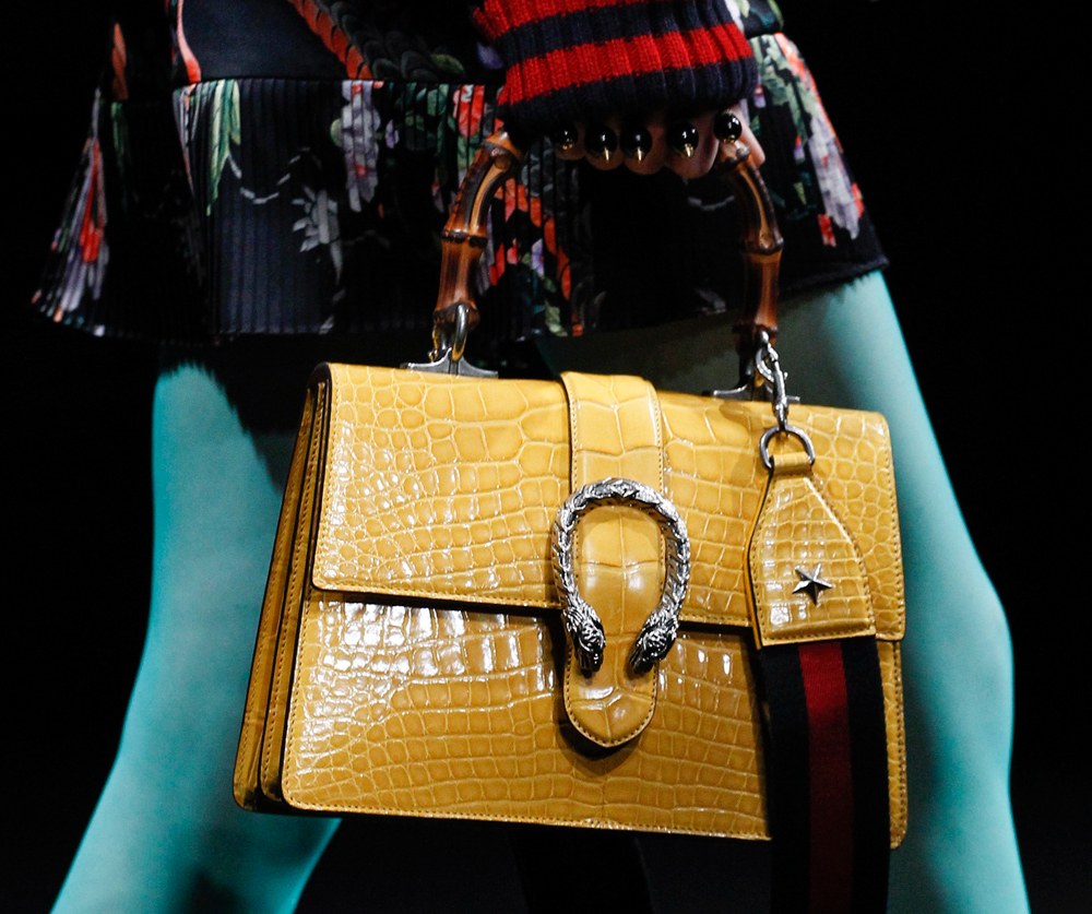 Gucci’s Fall 2016 Runway was Yet Another Dazzling Display of Detailed Bags: Collection Guide — scale and everyday-use…