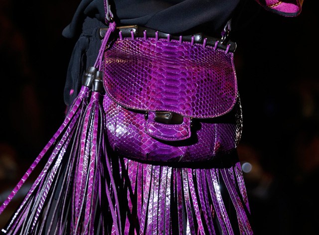 Gucci’s Spring 2014 Bags Have Fringe Galore: Runway Analysis — editorial overview