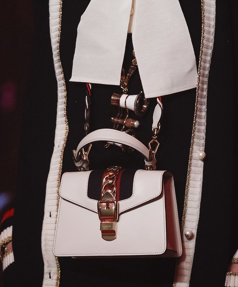 Gucci’s Spring 2017 Runway Bags are Just as Sumptuous and Detailed as You’d Expect: Collection Guide — shape and proportion…