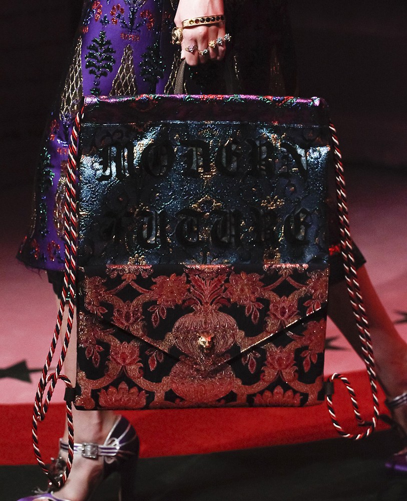 Gucci’s Spring 2017 Runway Bags are Just as Sumptuous and Detailed as You’d Expect: Collection Guide — design detail