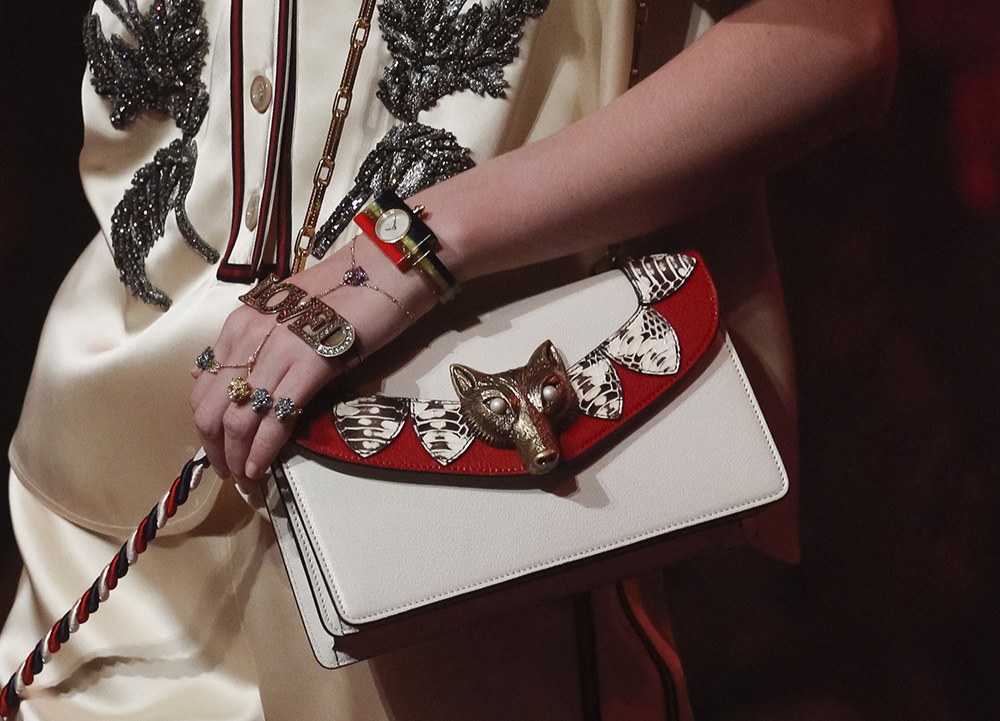 Gucci’s Spring 2017 Runway Bags are Just as Sumptuous and Detailed as You’d Expect: Collection Guide — carrying and styling…