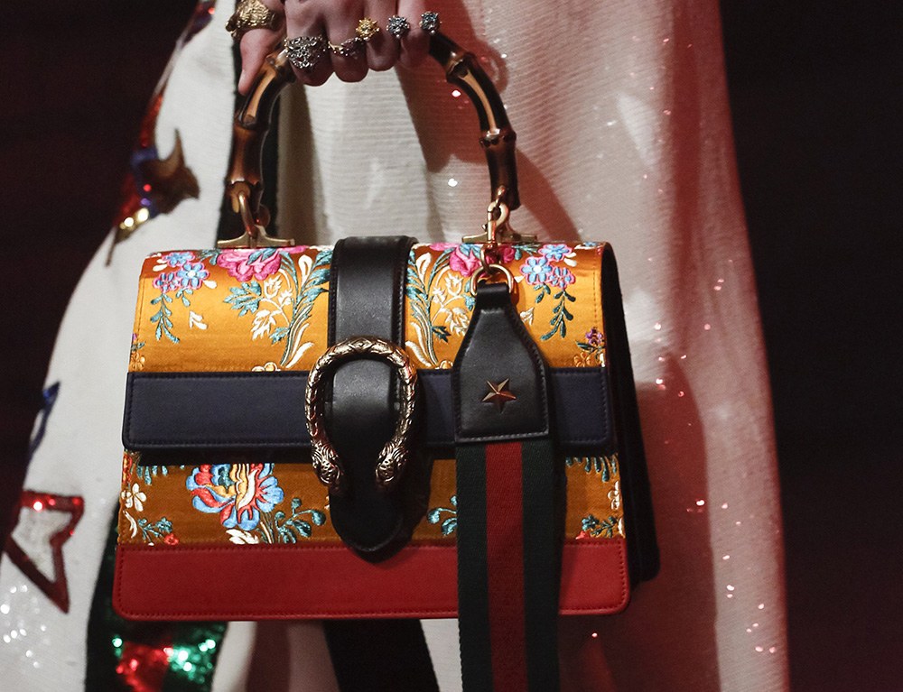 Gucci’s Spring 2017 Runway Bags are Just as Sumptuous and Detailed as You’d Expect: Collection Guide — scale and…