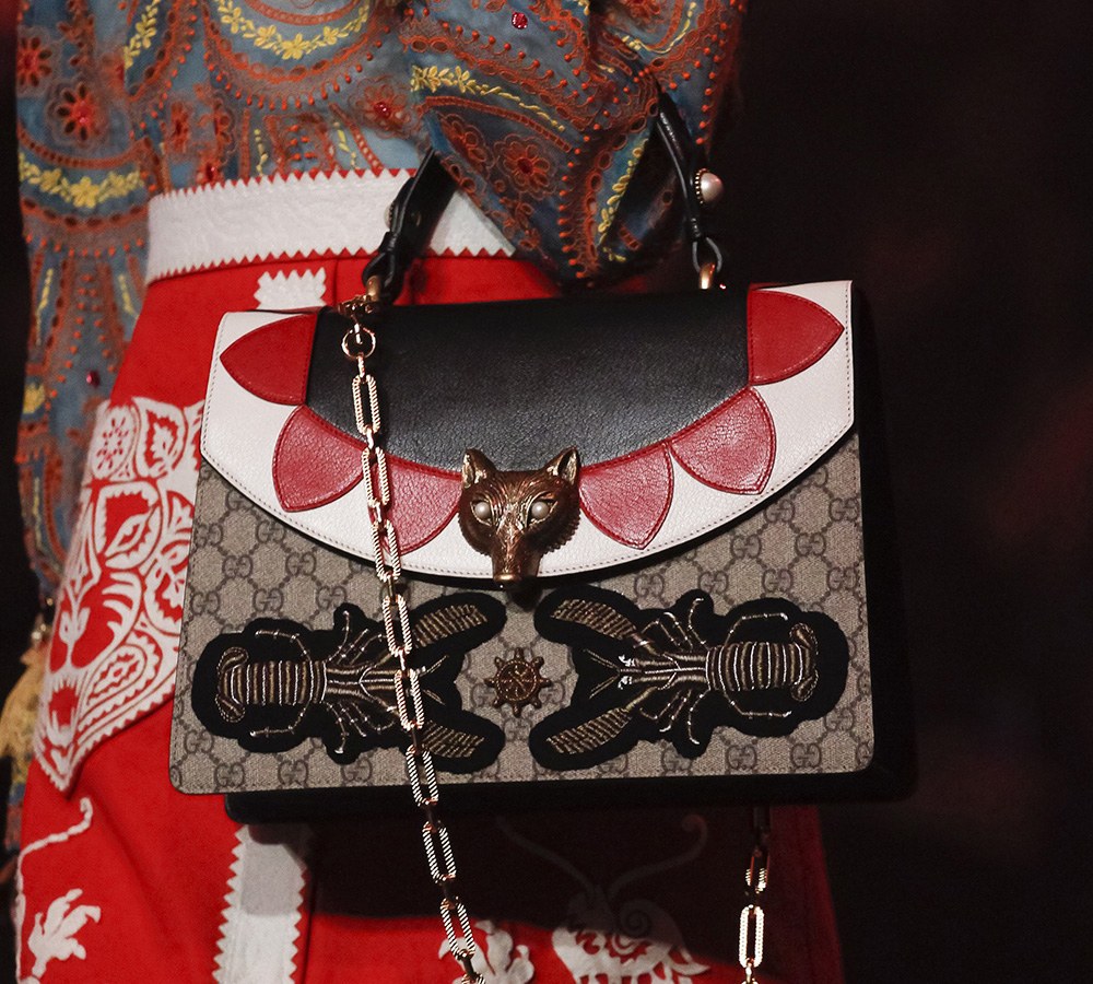 Gucci’s Spring 2017 Runway Bags are Just as Sumptuous and Detailed as You’d Expect: Collection Guide — additional editorial…