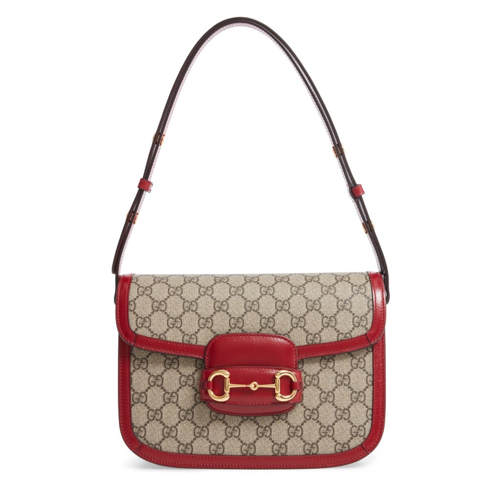 Handbag History: The Gucci Horsebit: Styling Guide — shape and proportion reference