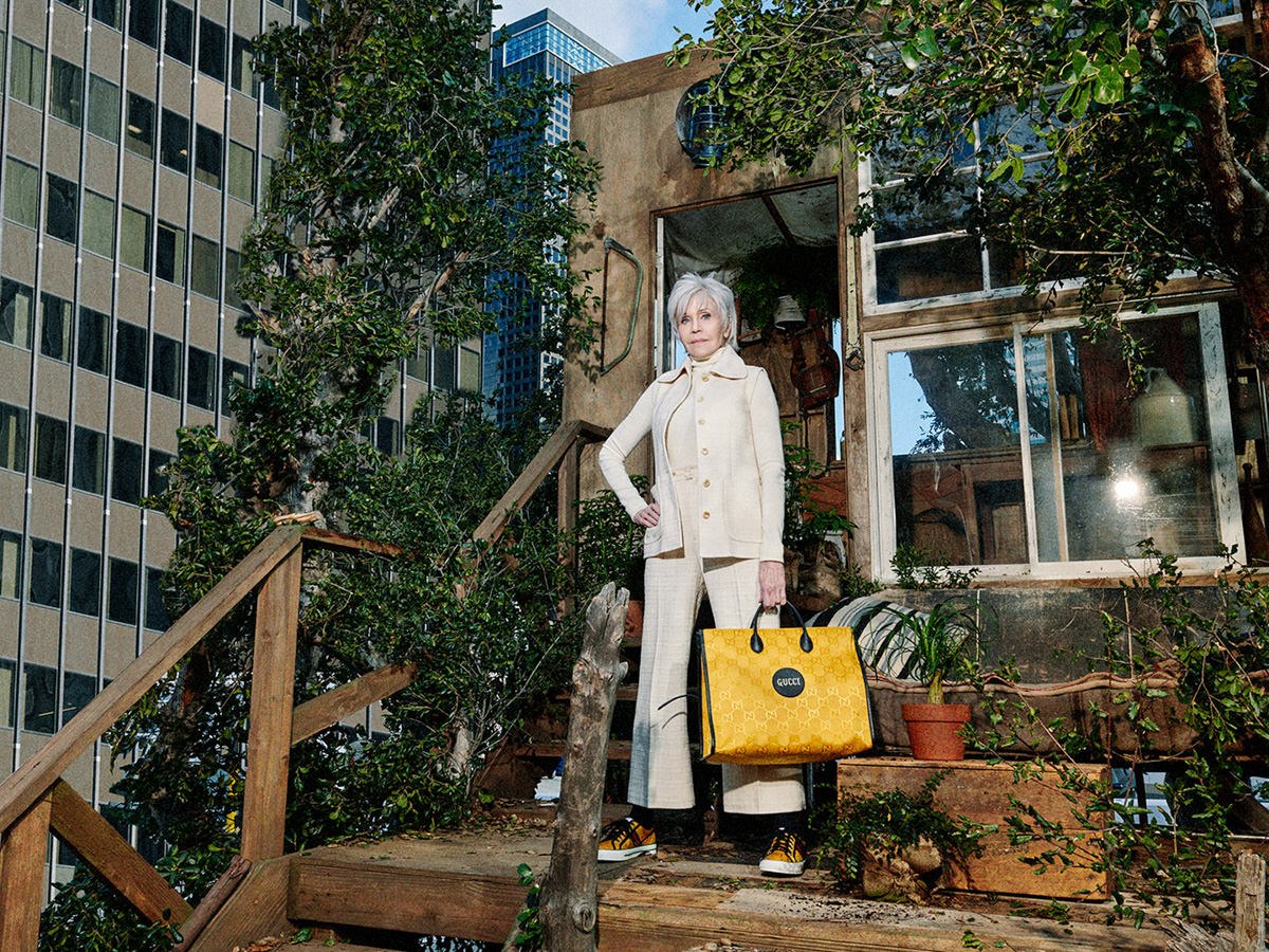 Introducing Gucci Off The Grid: a Sustainably Minded Collection: Collection Guide — additional editorial view