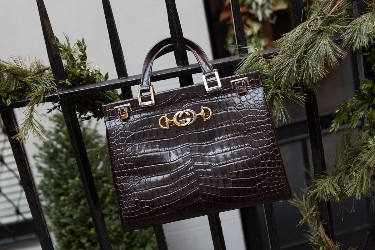 Introducing GUCCI ZUMI: Styling Guide — hardware and construction detail