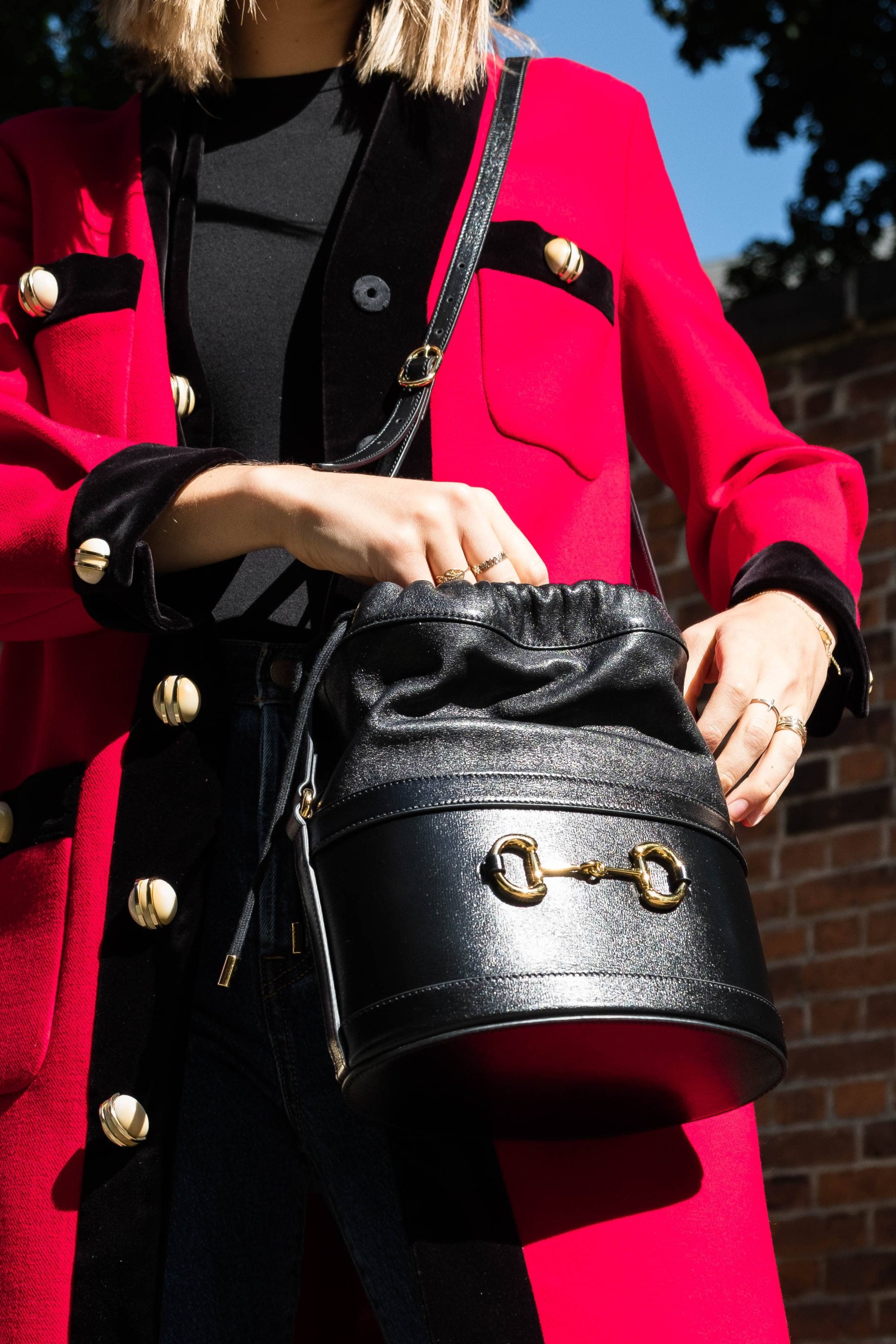 Introducing the Gucci 1955 Horsebit Bucket Bag: Design Guide — shape and proportion reference
