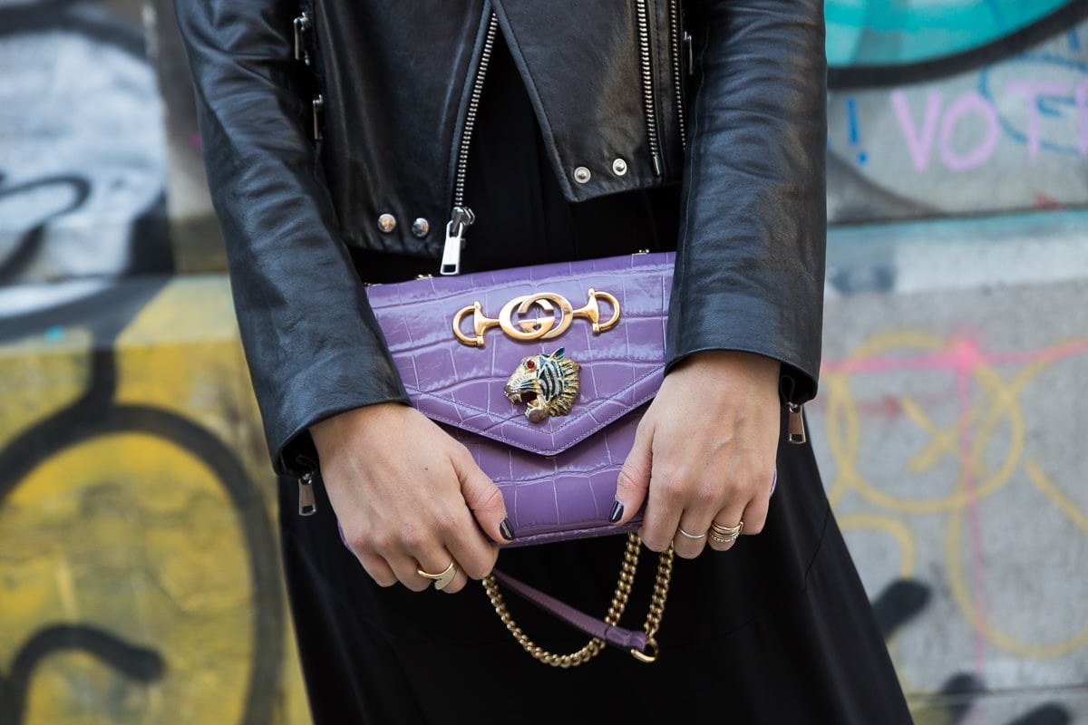 Introducing the Gucci Rajah Shoulder Bag: OutletCity Guide — hardware and construction detail