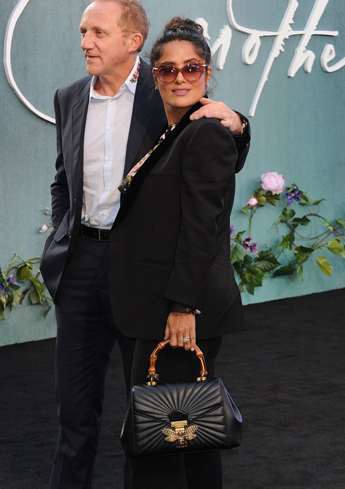 Just Can’t Get Enough: Salma Hayek and Her Gucci Bags: Design Guide — hardware and construction detail