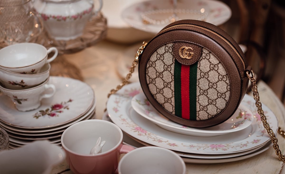 Love Actually: Gucci Monogram: Design Guide — material and finish reference