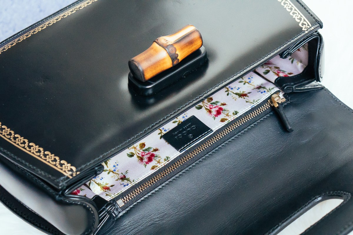 Loving Lately: Gucci’s Bamboo Classic Frame Top Handle Bag: Styling Guide — carrying and styling reference