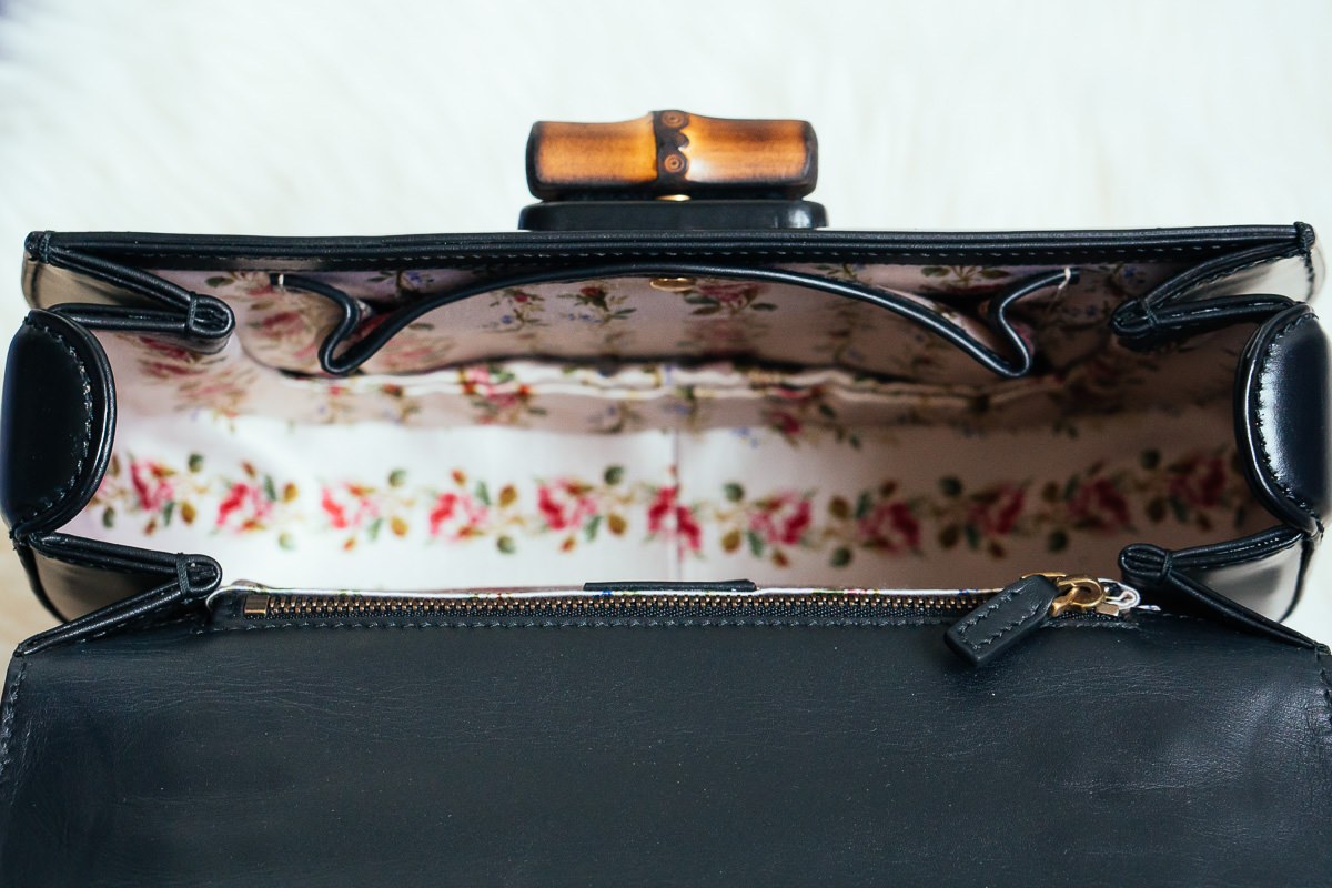 Loving Lately: Gucci’s Bamboo Classic Frame Top Handle Bag: Styling Guide — scale and everyday-use reference