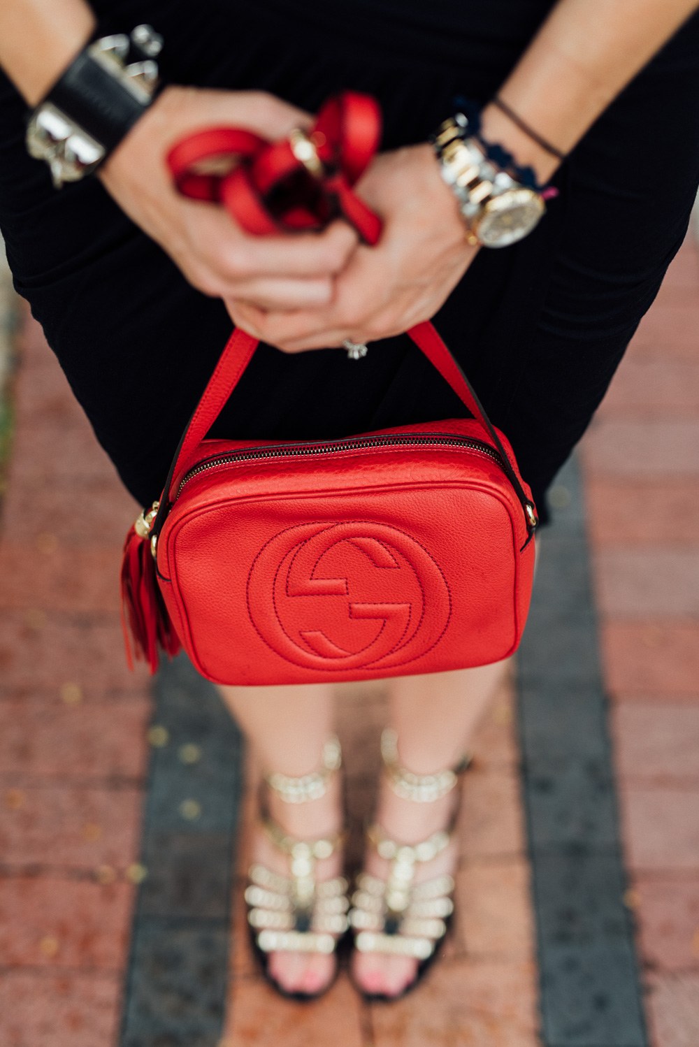 One Bag, Two Ways: Gucci Soho Disco Bag in Black: Styling Guide — material and finish reference