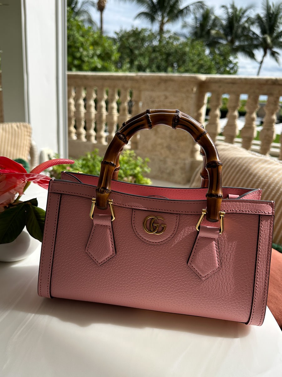 Review of My Gucci Diana Small Shoulder Bag: Design Guide — material and finish reference