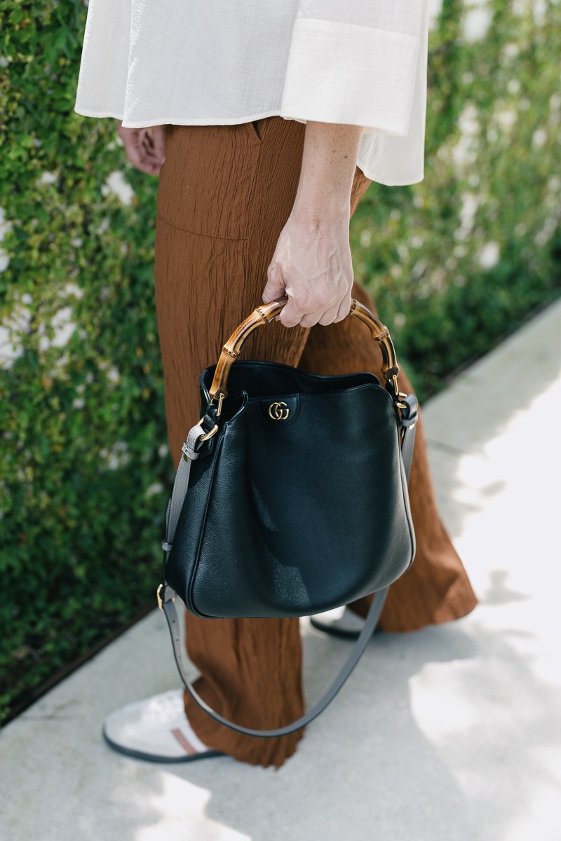 Reviewing My Gucci Diana Shoulder Bag: Styling Guide — shape and proportion reference