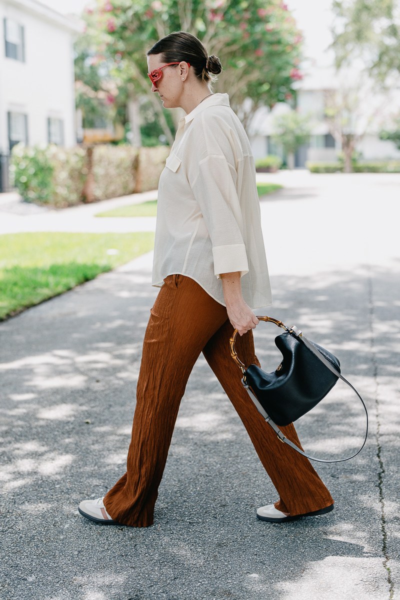 Reviewing My Gucci Diana Shoulder Bag: Styling Guide — design detail