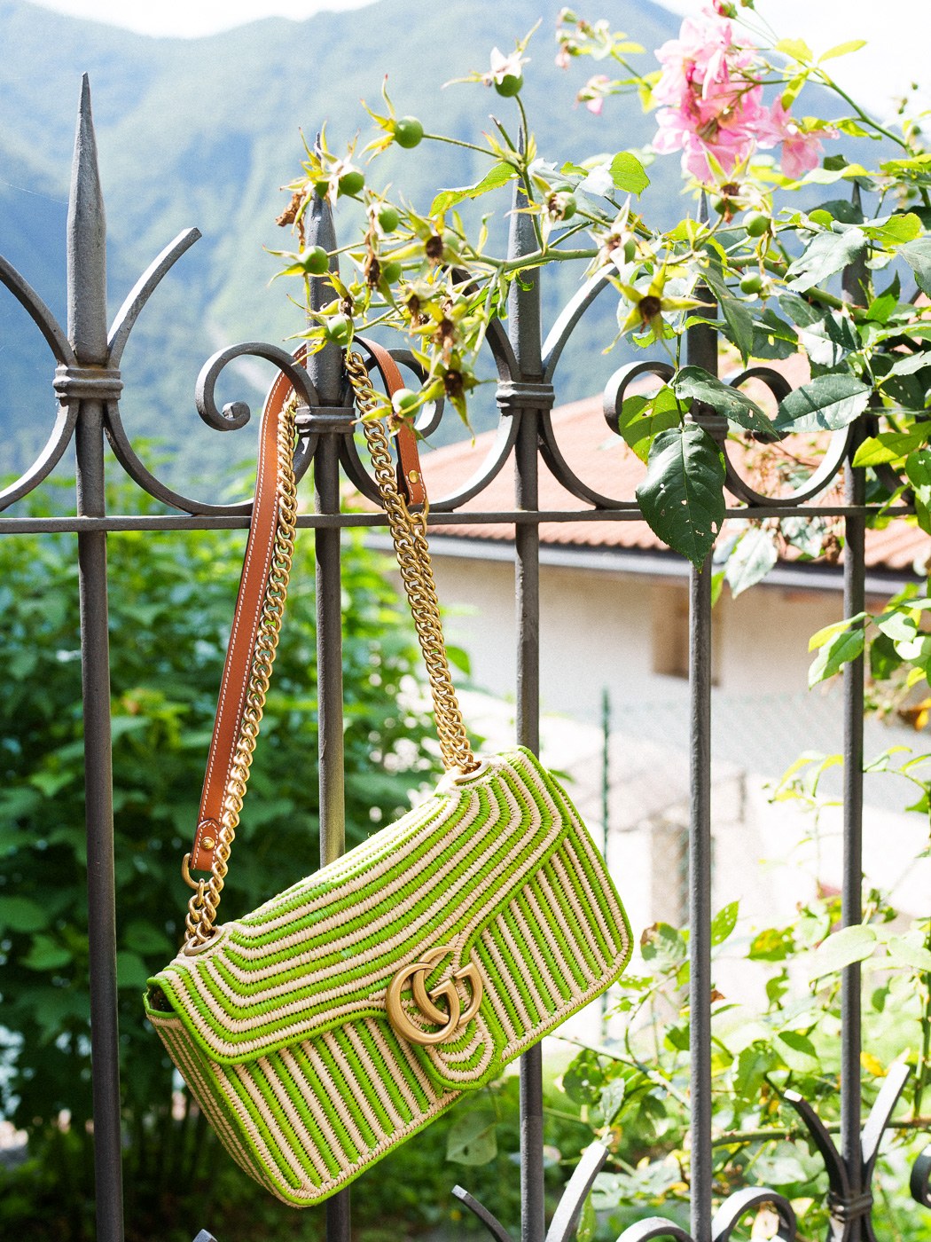 Reviewing My Gucci GG Small Raffia Marmont Bag: OutletCity Guide — shape and proportion reference
