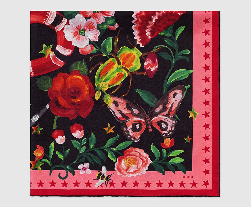 Shop Gucci Bags, Shoes and Accessories in an Exclusive Floral Print via Gucci.com: Fit and Use Guide — scale and…