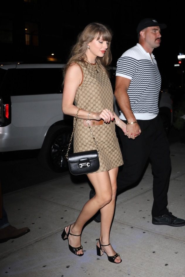 Taylor Swift is a Gucci Horsebit Girl: Styling Guide — material and finish reference