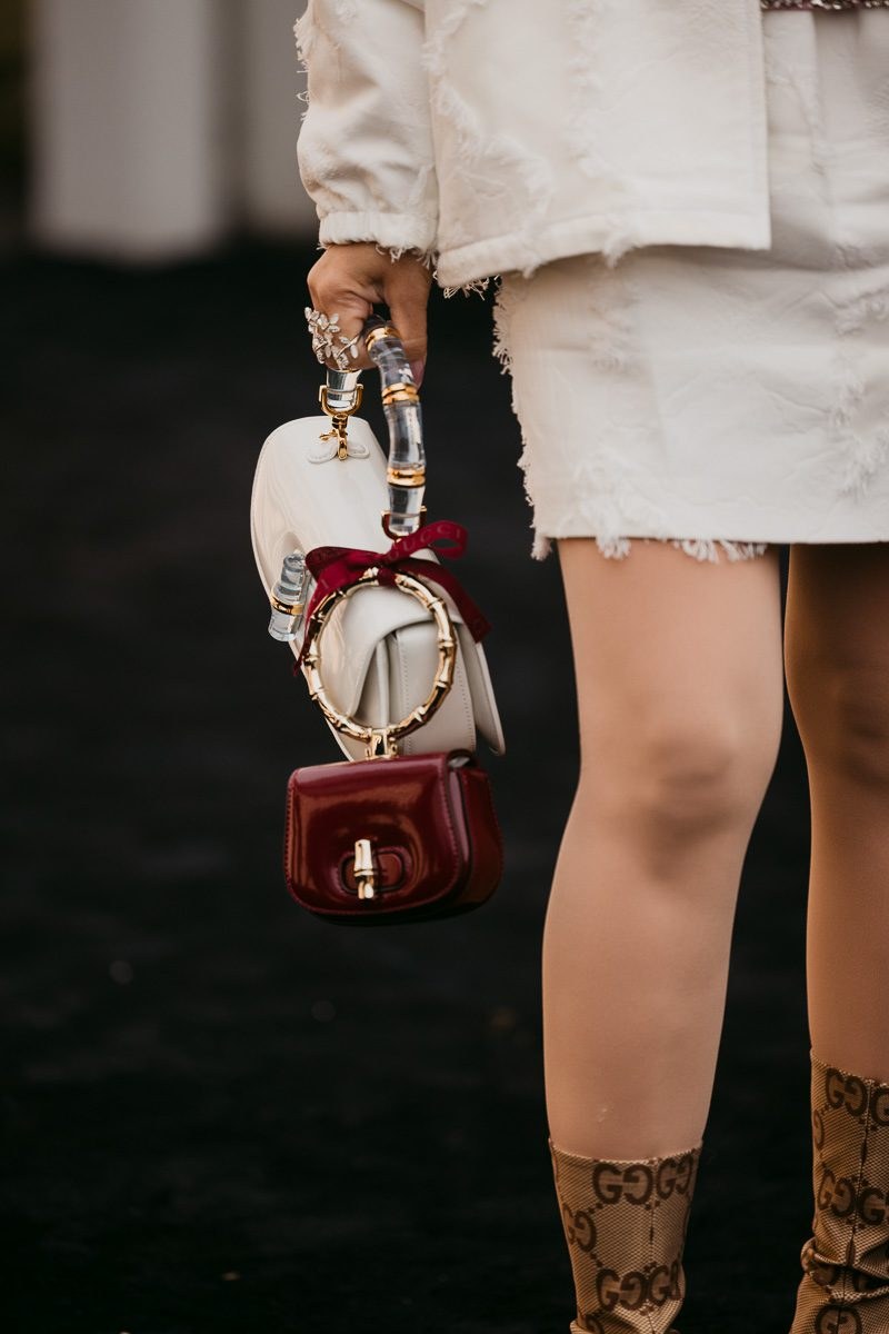 The Best Bags We Spotted Outside of the Gucci Fall 2025 Show: Runway Analysis — additional editorial view