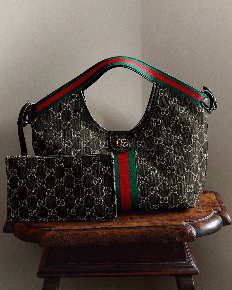The Fan-Favorite Gucci Giglio Now Comes in Black Denim: Design Guide — design detail