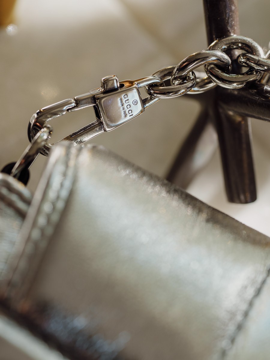 The Gucci Horsebit Chain Shoulder Bag Is the Bag of Fall: Design Guide — material and finish reference