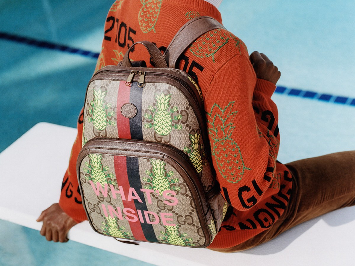 The Gucci Pineapple Collection Presents a Playful Take On Iconic GG Supreme: Design Guide — editorial overview
