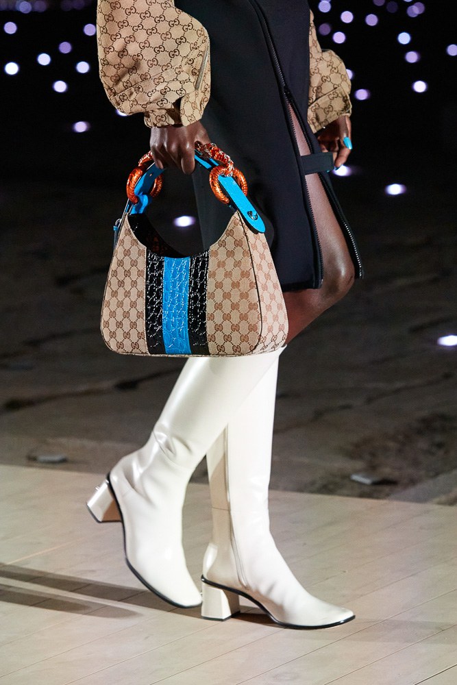 The Horsebit Takes Center Stage at Gucci for Cruise 2024: Design Guide — material and finish reference