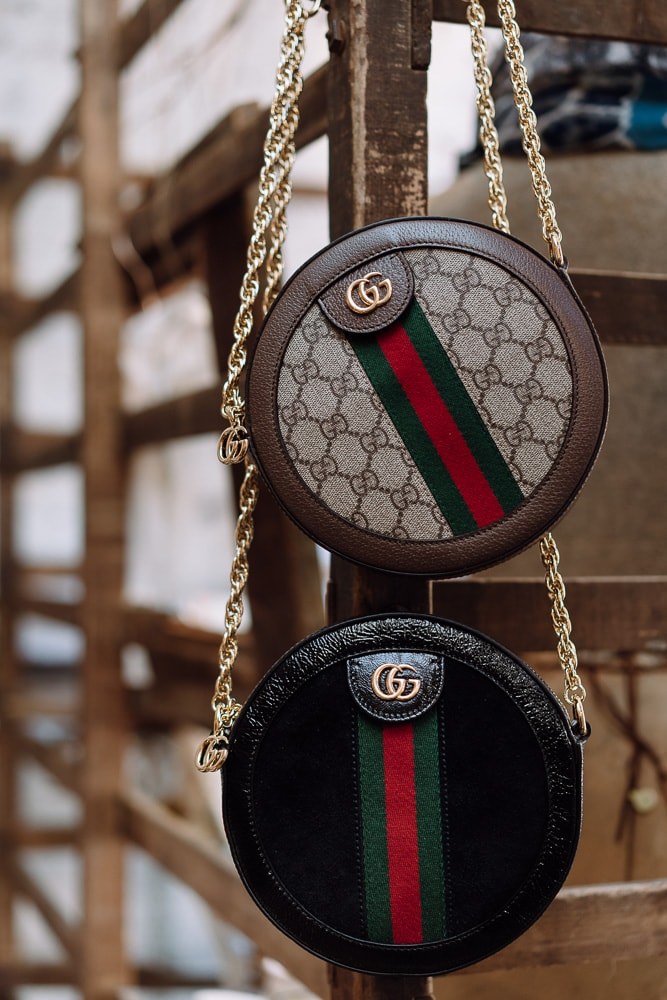 The Newest Must-Have is the Gucci Ophidia Mini Round GG Shoulder Bag: Styling Guide — design detail