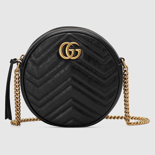 The Newest Must-Have is the Gucci Ophidia Mini Round GG Shoulder Bag: Styling Guide — hardware and construction detail