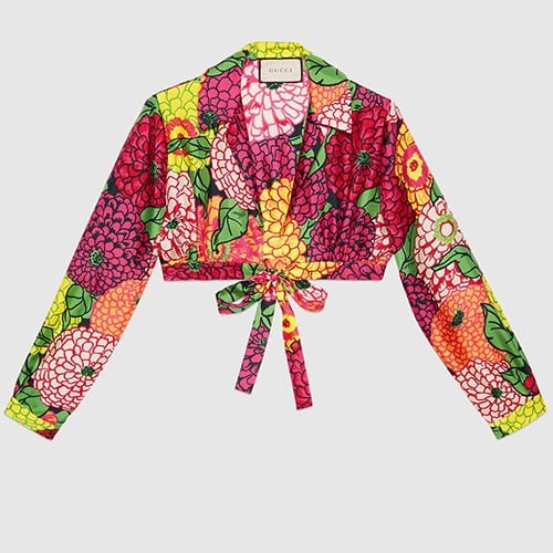 The Vibrant and Floral-Filled Gucci x Ken Scott Collection Is Here: Key Design Notes — carrying and styling reference