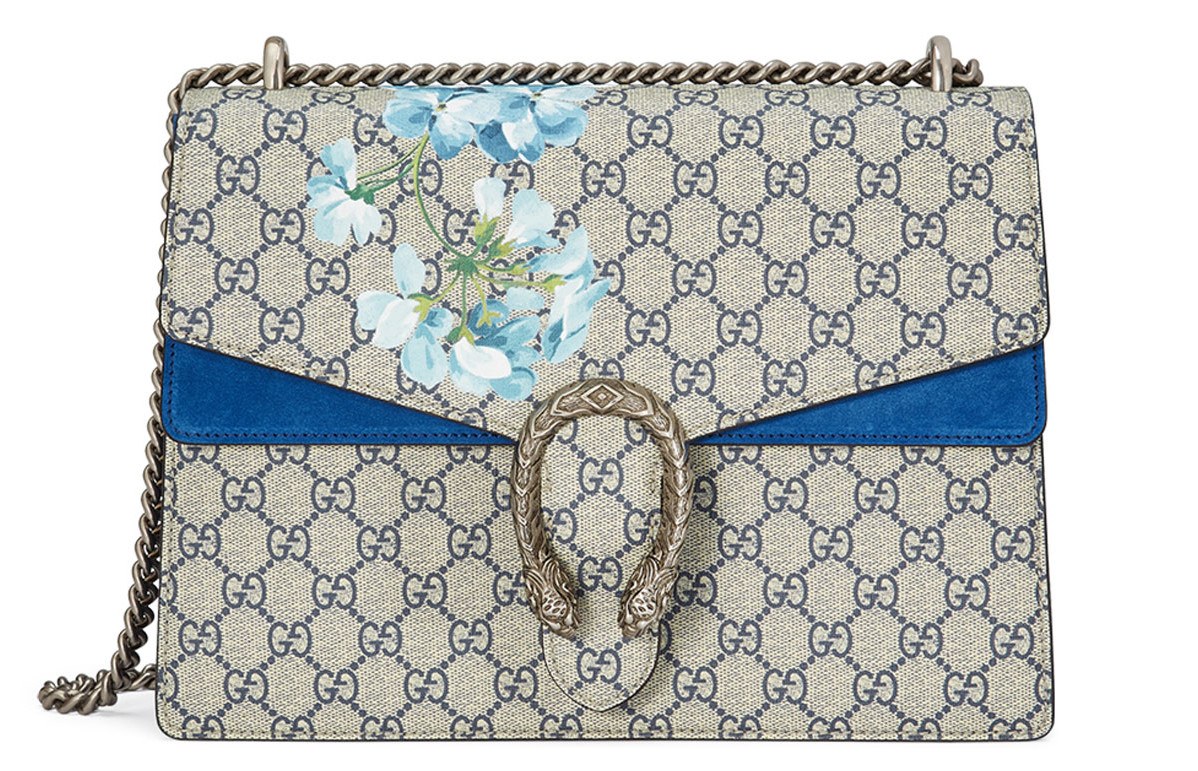 This Blue Gucci Dionysus GG Blooms Bag is Making Me Feel the Opposite of Blue: Design Guide — editorial overview