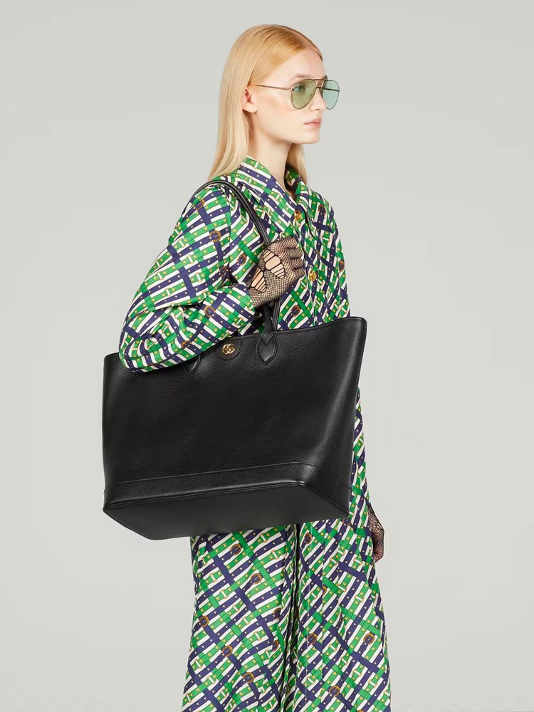 This Gucci Ophidia Tote Might Be the Ideal Carryall: Styling Guide — material and finish reference