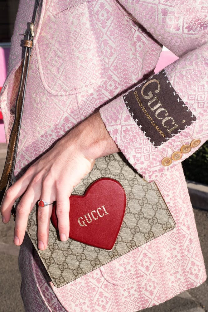 We’ve Got Heart Eyes for Gucci’s Newest Bag: Styling Guide — material and finish reference
