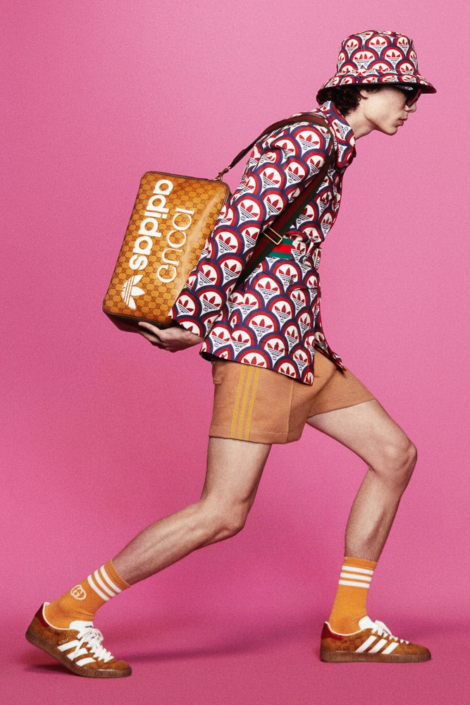 Your First Look at Bags (and More) From adidas x Gucci: Design Guide — shape and proportion reference
